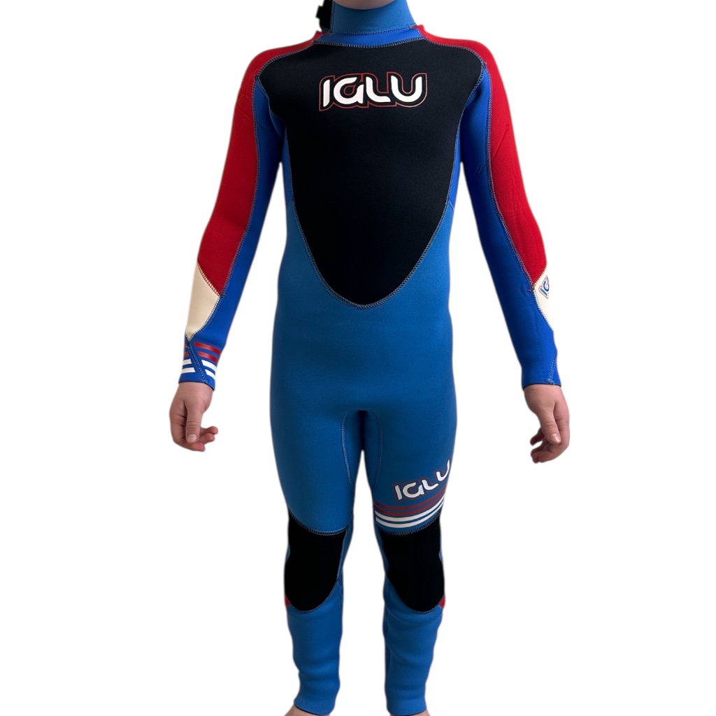 IGLU 4/3 Kids Wetsuit Year Round Steamer Olympic - Image 8