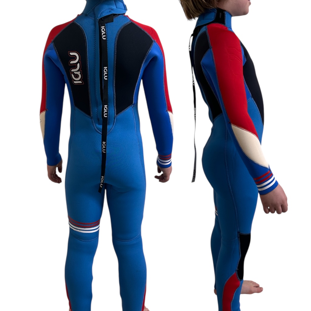 IGLU 4/3 Kids Wetsuit Year Round Steamer Olympic - Image 7