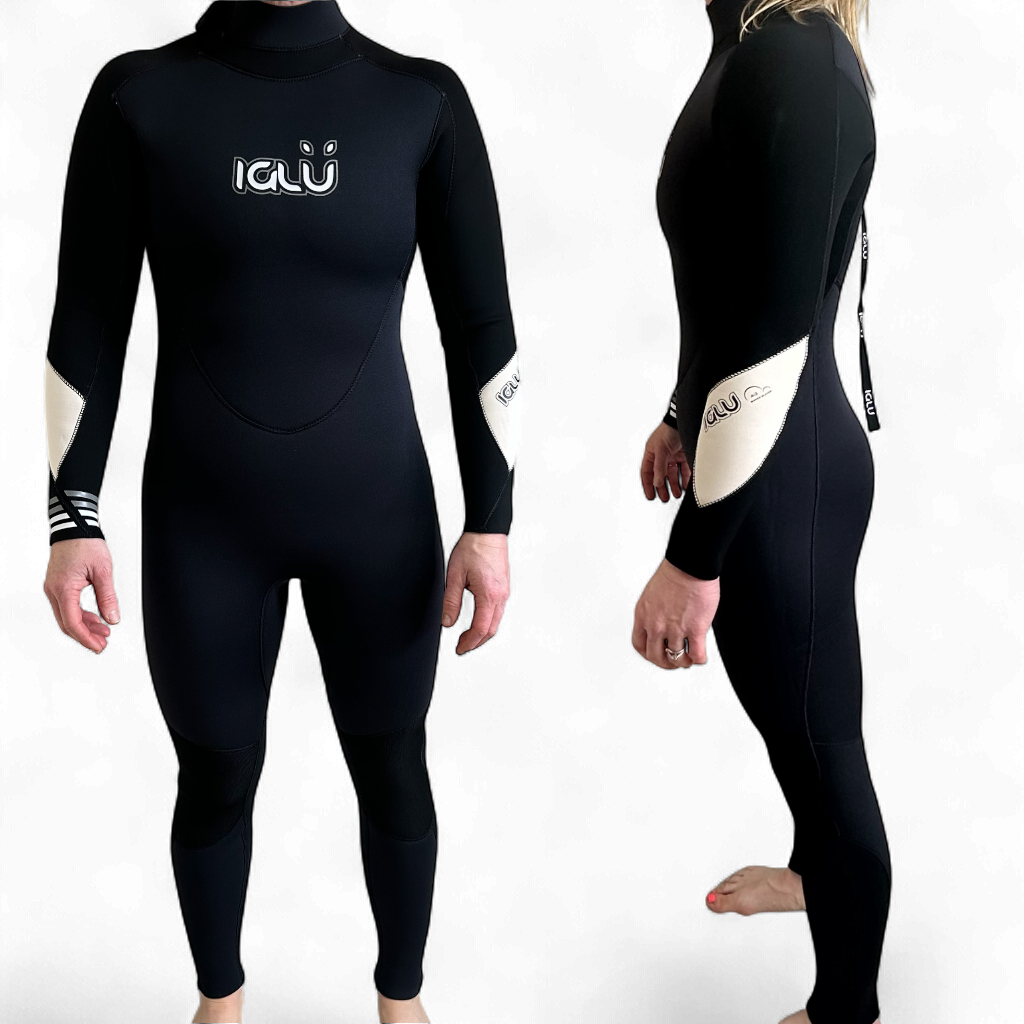 Iglu Ladies 4/3 Wetsuit Full Length Wetsuit - Black